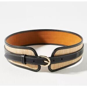 NWT Anthropologie Wide Belt (one in black, one in brown) Sold Separately
